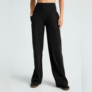 Beyond Yoga Black Wide Leg Pants